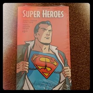 DC Comics "Super Heroes"  Post-Cards